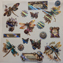 #116 Steampunk Elements holographic