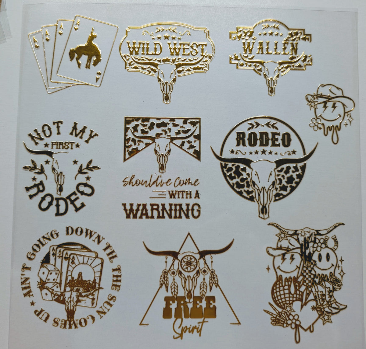 #88 Wild West available in 4 colors