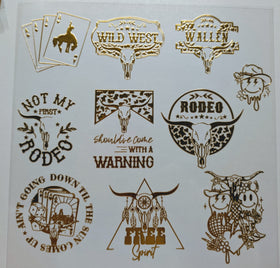 #88 Wild West available in 4 colors