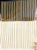 #2 Metallic UV DTF- Funky Stripes- available in Gold and Silver