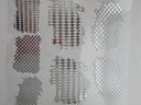 #147 Metallic Harlequin and Checker  patches