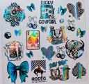 #84 Lucky Cowgirl Holographic
