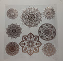 #119 Metallic  and Shattered Mandalas