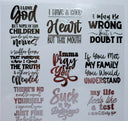 #27 Metallic Sarcastic UV DTF-Quotes- available in Gold and Silver