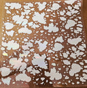 #32 Metallic UV DTF-Cow Spots- available in Gold, Silver, Holo Black, Holo Teal, Holo Pink and holo white