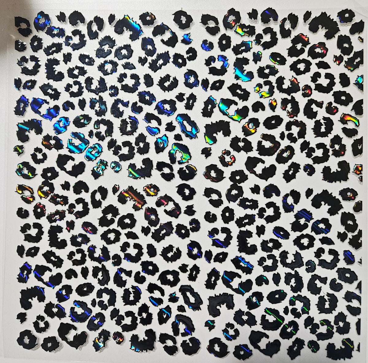 #150 Metallic Fuzzy Leopard