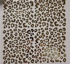 #150 Metallic Fuzzy Leopard