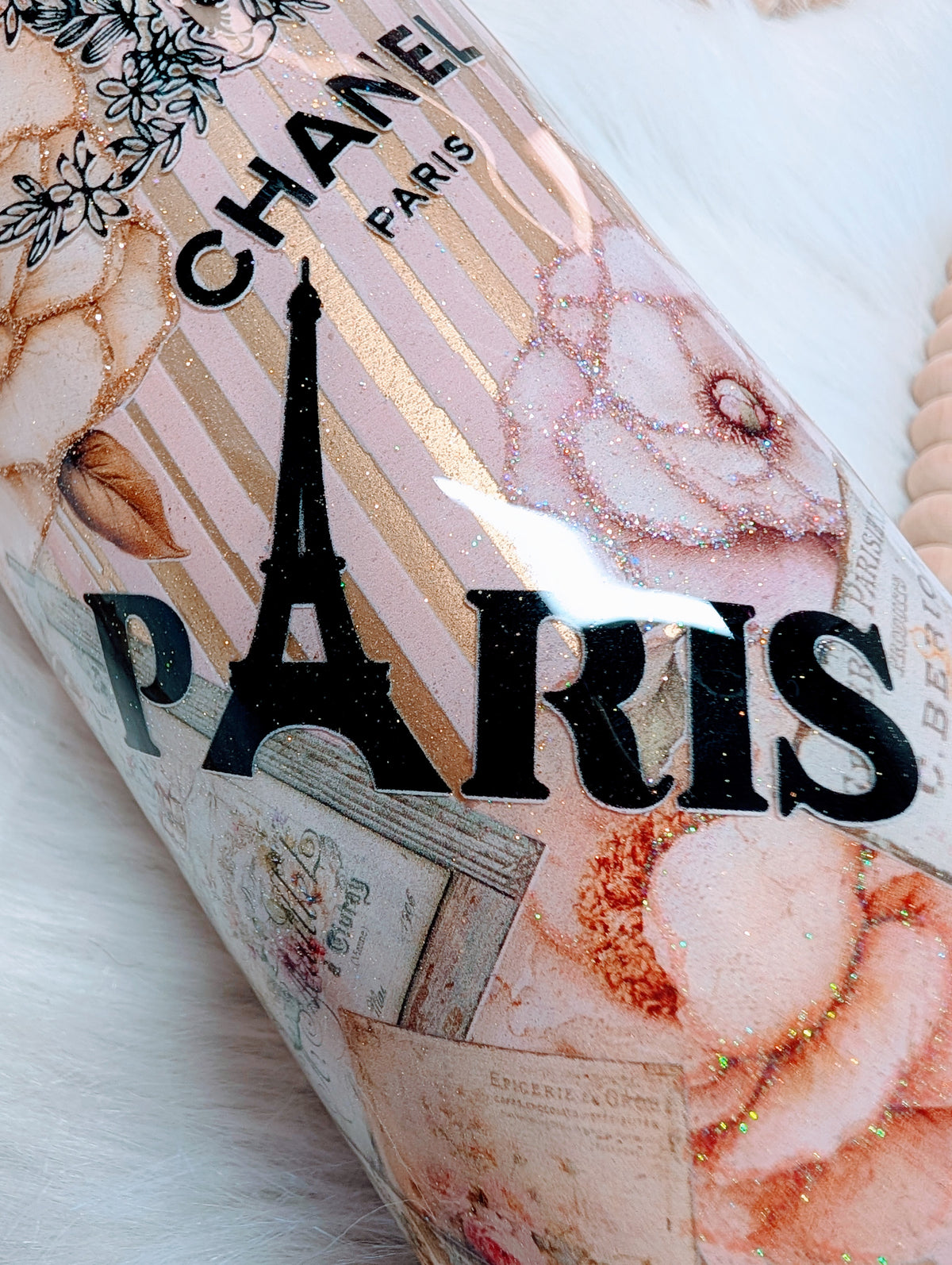 35oz  Paris Stainless steel finished Tumbler