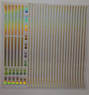 #122 Metallic Zippers 5 colors