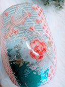 10oz Whisper words of wisdom let it be- dragonfly wine Stainless steel finished Tumbler