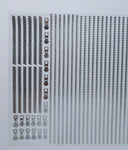 #122 Metallic Zippers 5 colors