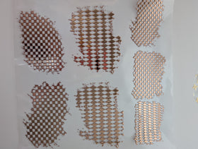 #147 Metallic Harlequin and Checker  patches