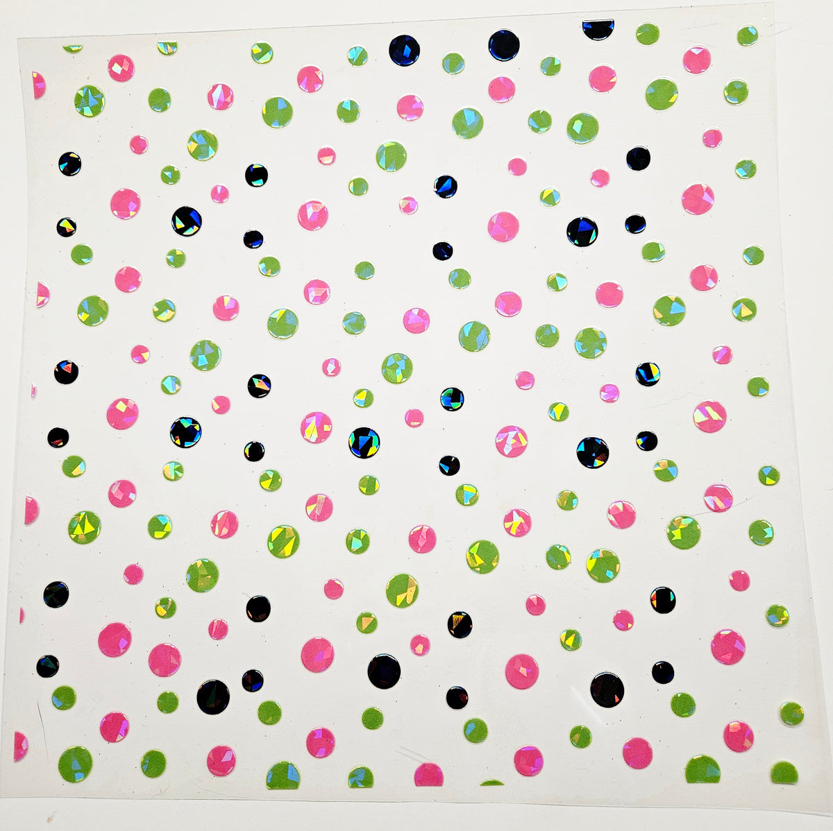 #65 Polka dots Shattered- 7 color options