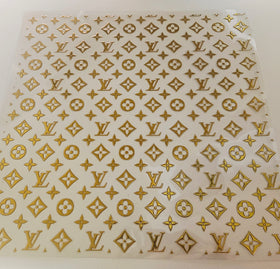 #15 Metallic UV DTF-Bougie- available in Gold and Silver