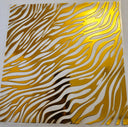 #23 Metallic UV DTF-Zebra- available in Gold and Silver