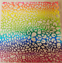 #51 Metallic UV DTF-Holo Rainbow Cow Print