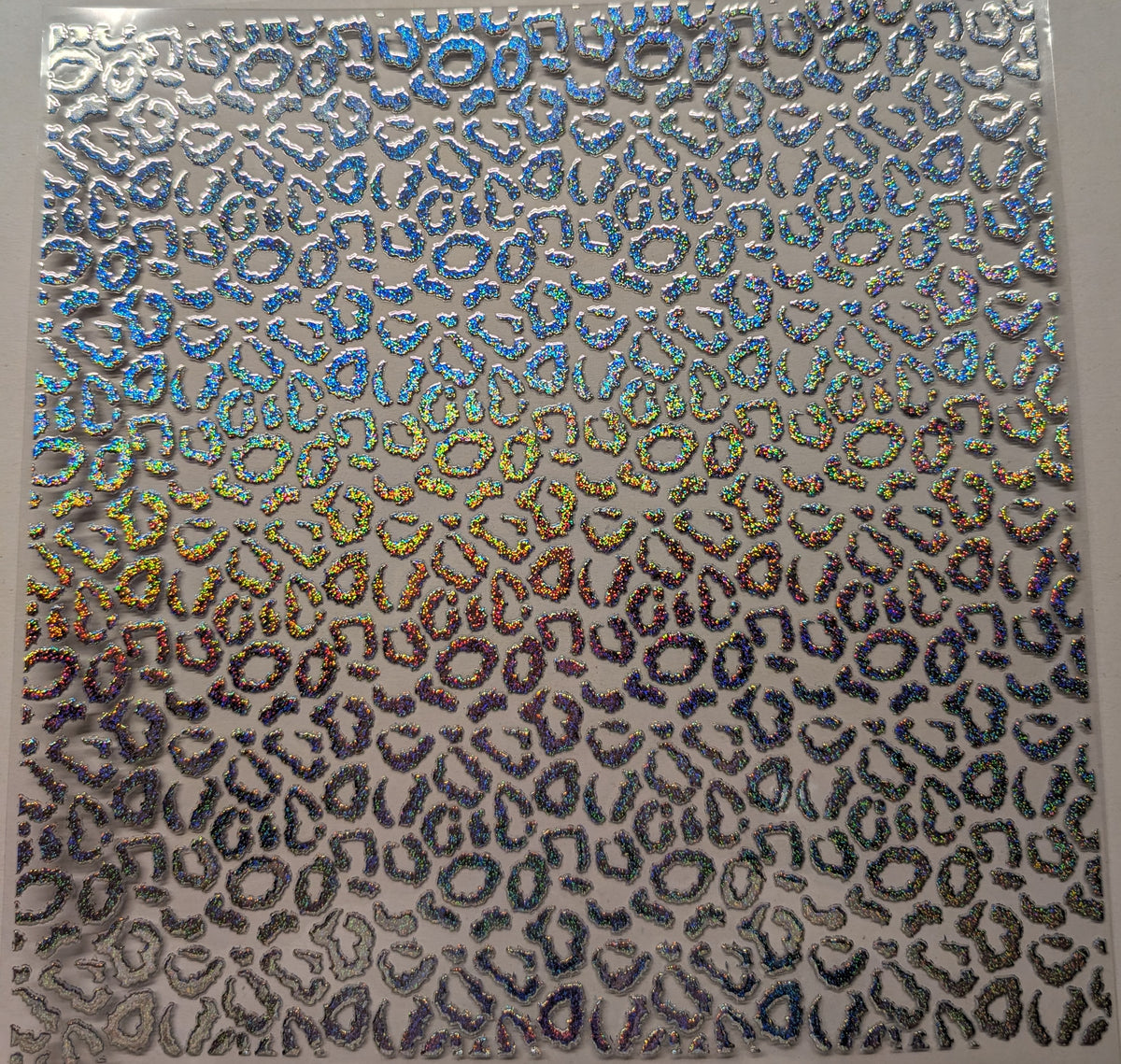 #109 Leopard Sand Holographic