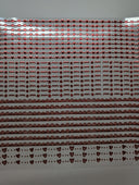 #18 Metallic UV DTF-Doodle Lines- hearts- available in Gold, Black Holo