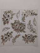 Bloom Box Extras UV DTF Decal sheets 9 design Options  available