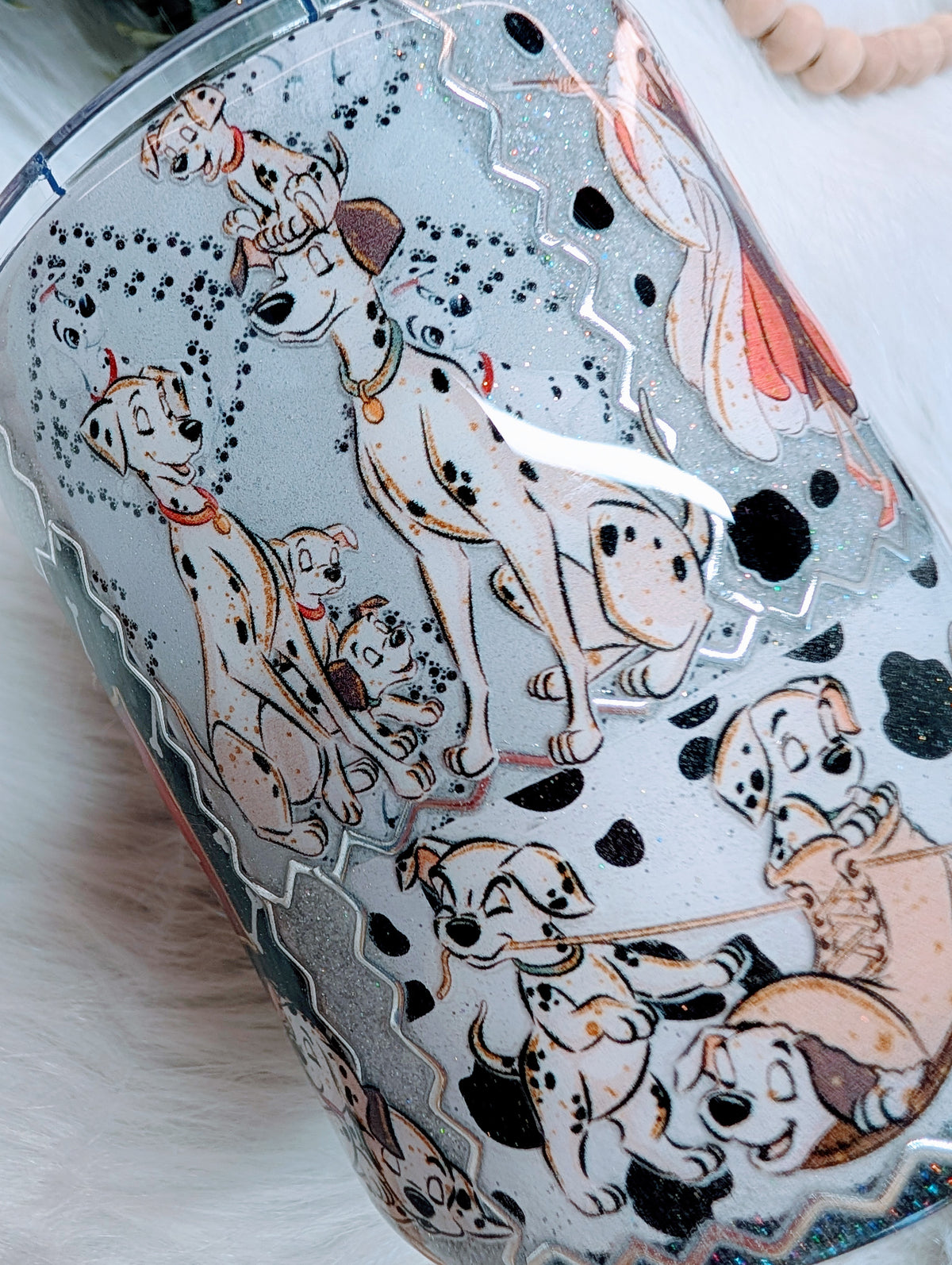 12oz Dalmatian Coffee Mug Stainless steel finished Tumbler