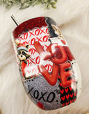 Love Patchwork 15oz wine wine tumbler