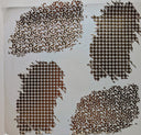 #142 Metallic Houndstooth and Leopard  patches