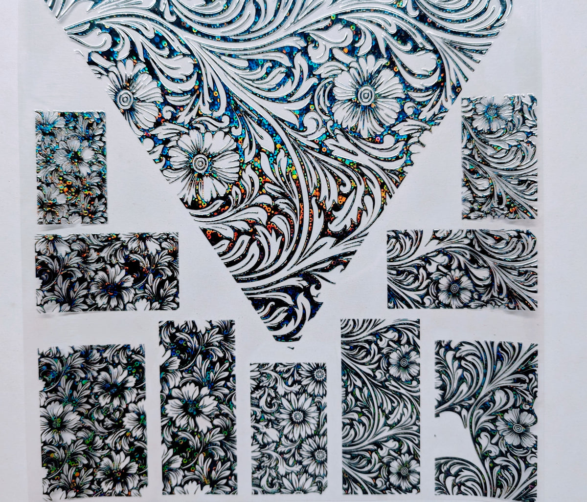 #63 Tooled Vsplit Shattered- available in Pink, Teal and Purple