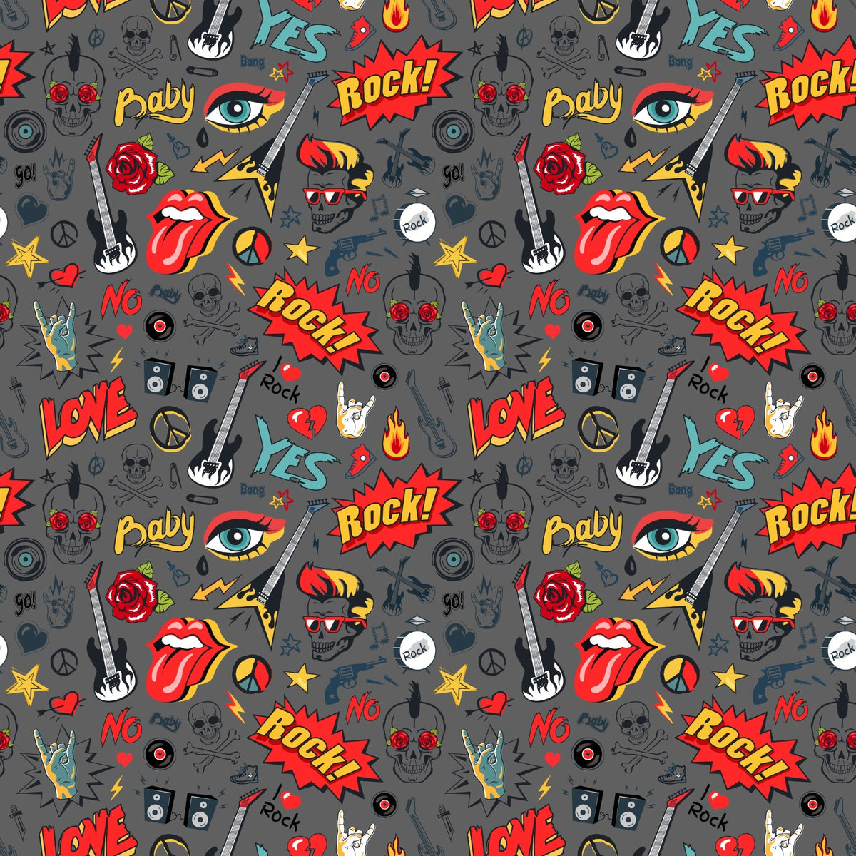 Rock It Baby - Adhesive Vinyl