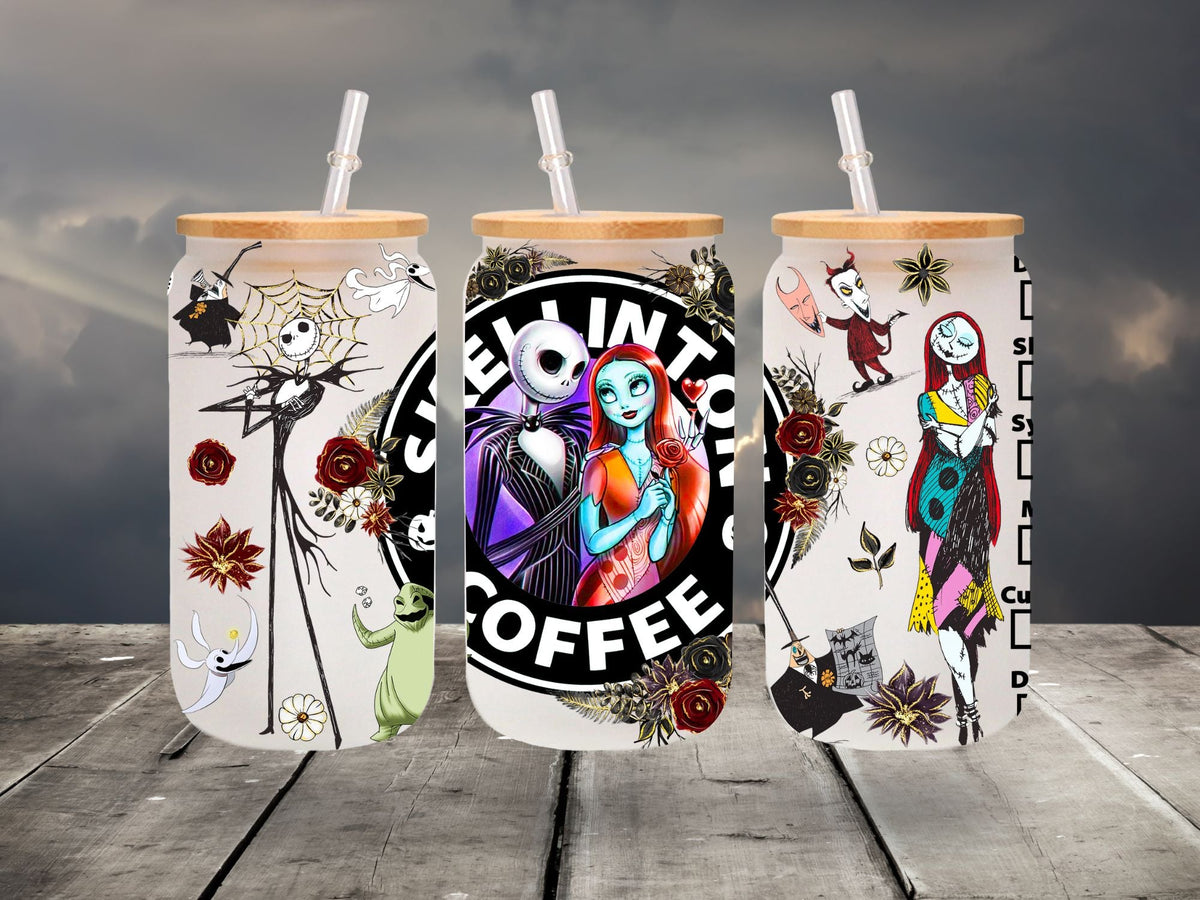 Skellington Coffee Libbey 16oz wrap