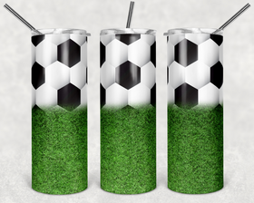 Soccer Grass 20oz straight wrap