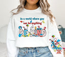Be kind Seuss DTF Transfers- 2 piece set