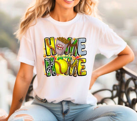 Home sweet Home Softball DTF Transfer