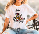 Wine and true crime DTF Transfer