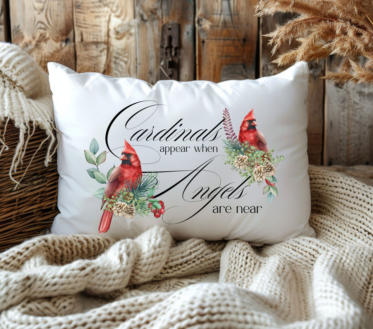 Cardinals appear when angels are near DTF Transfers