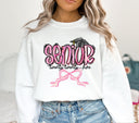 Senior pink bow DTF Transfers