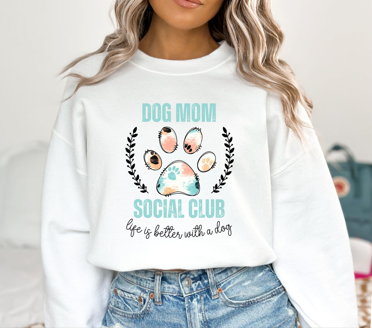 Dog Mom Social Club DTF Transfers
