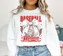 Baseball mama red check DTF Transfers