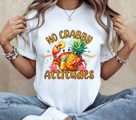 No crabby attitudes DTF Transfers