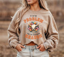 If I'm the problem Floral Bullskull black letters DTF Transfers