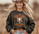 If I'm the problem Floral Bullskull white letters DTF Transfers