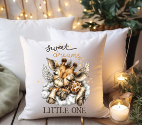 Sweet Dreams Giraffe DTF Transfers for pillows