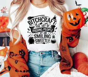 Bitchcraft black DTF Transfers