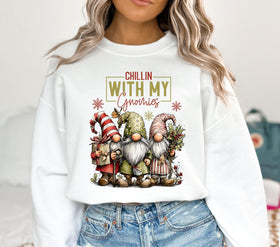 Chillin with my Gnomies Berries DTF Transfers