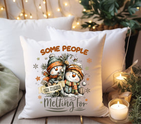 Some People are worth melting for DTF Transfers for pillows and towels