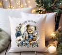Love you to the Moon and Back Blue Bear DTF Transfers for pillows