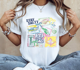 Stay Salty Collage DTF Transfers