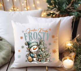 Feelin Kinda Frosty DTF Transfers for pillows and towels