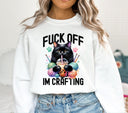 I'm crafting black cat DTF Transfers