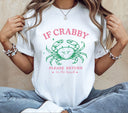 If crabby please return to the beach DTF Transfers