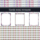 Teacher Doodle Patchwork Set